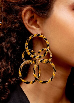 Sylvia Toledano Saturn earrings