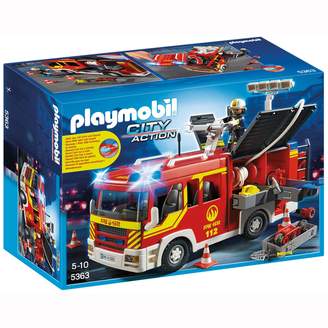 Playmobil Light & Sound Group Fire-Fighting Vehicle