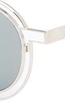 Thumbnail for your product : Thierry Lasry Probably Gold-Tone Round-Frame Sunglasses