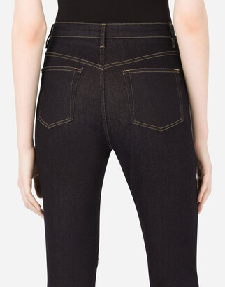 Dolce & Gabbana Stretch denim jeans with slits