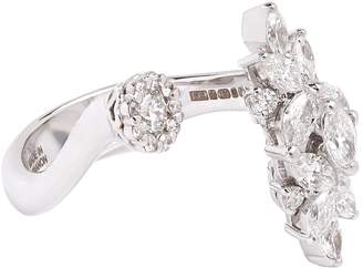 YEPREM White Gold and Diamond Fusion of Dreams Ring
