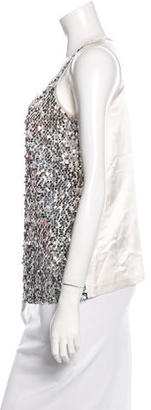 Kate Spade Sequined Sleeveless Top