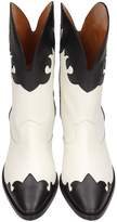 Thumbnail for your product : Paris Texas Tex Black White Ankle Boots