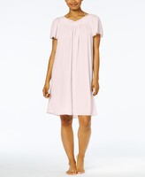 Thumbnail for your product : Miss Elaine Women's Short-Sleeve Embroidered Nightgown