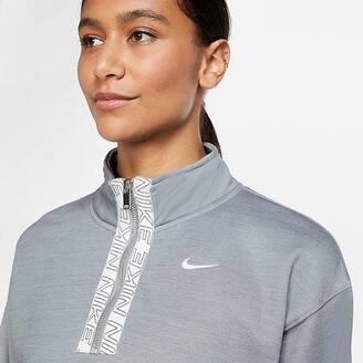 Nike Women's Therma-FIT Half-Zip Graphic Training Crew Sweatshirt -  ShopStyle