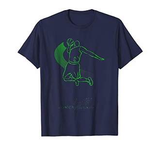 Neon Basketball Dunk T-Shirt