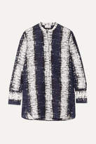 Thumbnail for your product : By Malene Birger Sabara Printed Cotton And Silk-blend Shirt