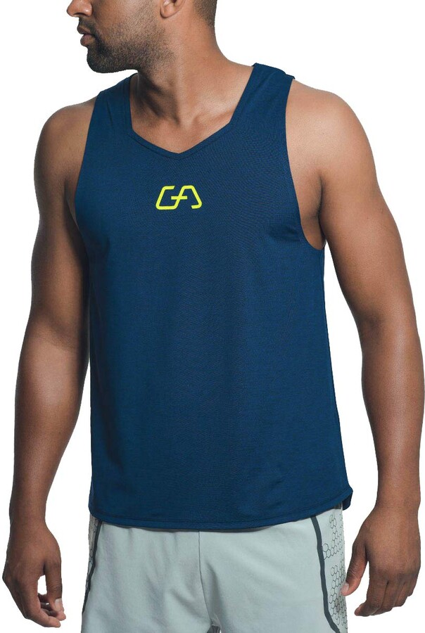 GYM AESTHETICS Men 2023 DriFit Gym Vest ShopStyle Activewear Shirts