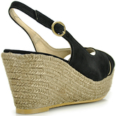 Thumbnail for your product : Maypol - 1319 - Black Suede Espadrille Slingback