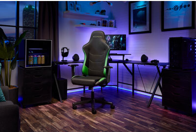 Respawn 110 Gaming Chair - Gamer Chair PC Computer Chair, Ergonomic Gaming Chairs, Office Chair with Integrated Headrest, Gaming Chair for Adults 135