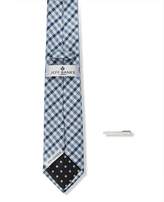 Thumbnail for your product : Jeff Banks Ivy League Tie & Tie Bar Pack