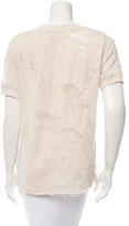 Thumbnail for your product : IRO Short Sleeve Burnout Sweatshirt