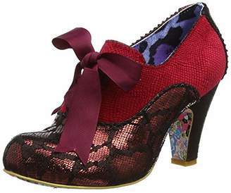 berry coloured heels
