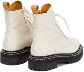 Thumbnail for your product : Proenza Schouler Leather lace-up ankle boots