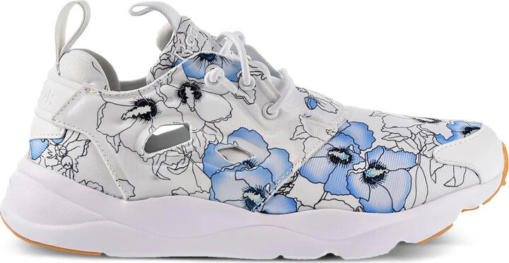 Furylite Floral Bloom "White" sneakers