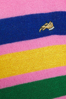 Thumbnail for your product : Bella Freud Striped Cashmere-blend Sweater