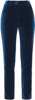 Thumbnail for your product : Thierry Mugler Velvet Tapered Pants