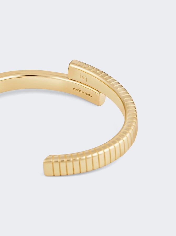 IVI Joia Twist Cuff Bracelet Yellow Gold