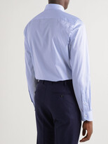 Thumbnail for your product : Canali Cutaway-Collar Cotton Shirt - Men - Blue - 43