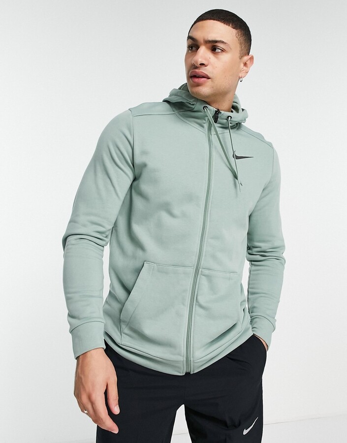 Nike Training Dri-FIT hoodie in mint green - ShopStyle Activewear Jackets