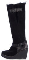 Thumbnail for your product : Tory Burch Suede Wedge Boots