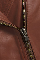 Thumbnail for your product : Muu Baa Muubaa Shuna Textured-leather Biker Jacket