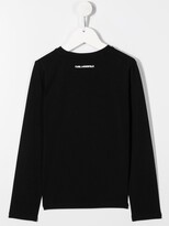 Thumbnail for your product : Karl Lagerfeld Paris Choupette print long-sleeve T-shirt