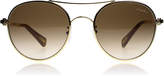 Lanvin Paris SLN067 Sunglasses Gold 