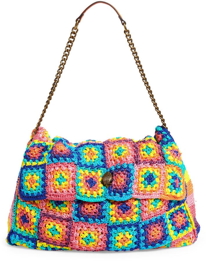 Kurt Geiger XXL Kensington Crochet Shoulder Bag ShopStyle