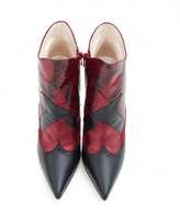 Thumbnail for your product : Terry De Havilland Python Effect Pointed Ankle Boots