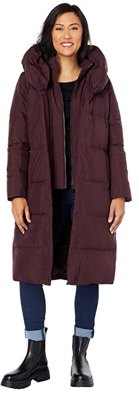 pillow collar puffer jacket