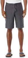 Thumbnail for your product : Perry Ellis Linen Washed Drawstring Short