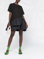 Thumbnail for your product : RED Valentino ruffled T-shirt dress