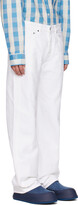 Thumbnail for your product : Jacquemus White Le Chouchou 'Le de Nîmes Suno' Jeans