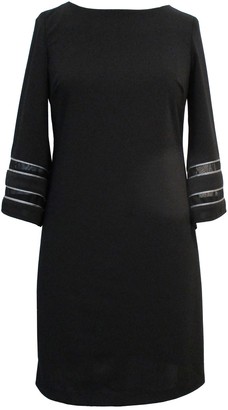 sandra darren black and white dress