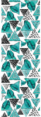 Wrought Studio Douglas Removable Treangle Leaves 4.17' L x 25\