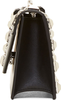 Thumbnail for your product : Saint Laurent Black Leather Silver-Studded Small Betty Bag