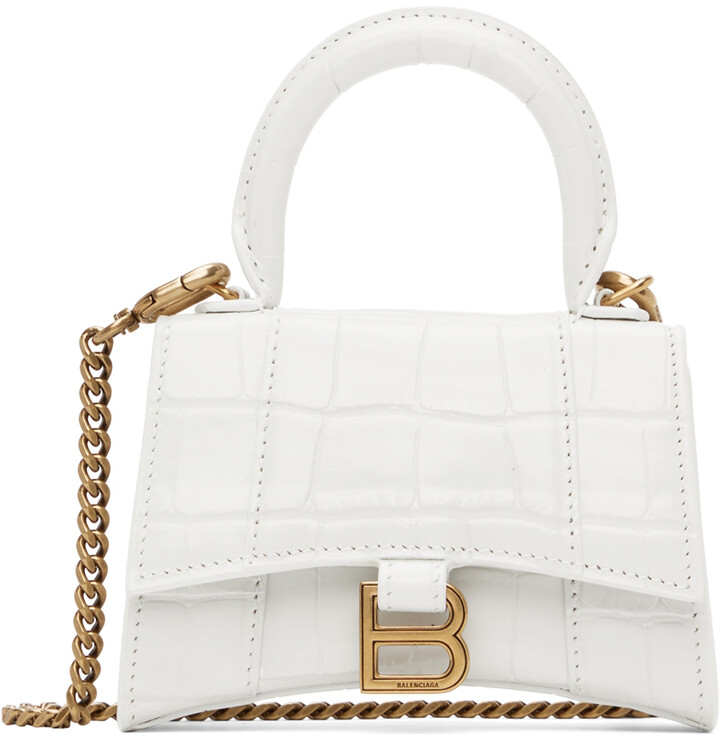 Balenciaga Hourglass Small Top Handle Bag - ShopStyle