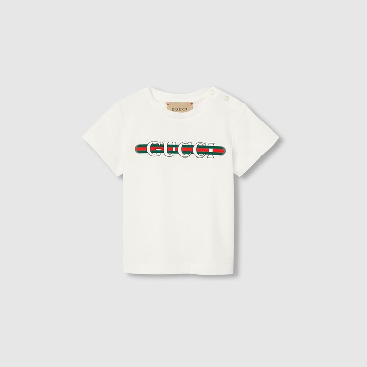 Gucci Baby printed cotton T-shirt