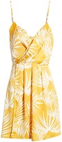 Thumbnail for your product : Gibson Natalie Satin Faux Wrap Mini Dress
