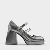 Thumbnail for your product : Nodaleto Bulla Babies In Silver Leather