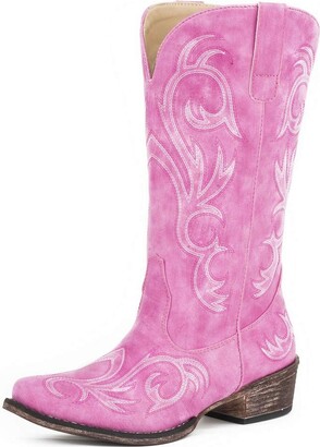 Pink Cowboy Boots For Women | ShopStyle