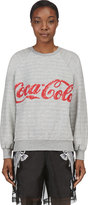 Thumbnail for your product : Ashish Grey Coca-Cola Edition Raglan Sweater