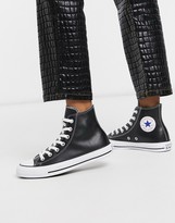 leather chuck taylors