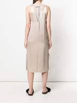 Thumbnail for your product : Alexander Wang T By layered satin slip dress