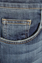 Thumbnail for your product : Current/Elliott The Skinny Boy cropped mid-rise jeans