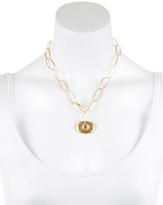 Thumbnail for your product : Mawi Nanis Diamond Oval Necklace