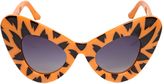 Thumbnail for your product : Tiger Printed Acetate Cat Eye Sunglasses