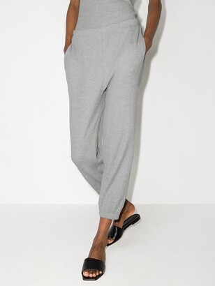 Leset Willow waffle-knit track pants