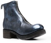 Thumbnail for your product : Guidi Metallic-Sheen Leather Boots